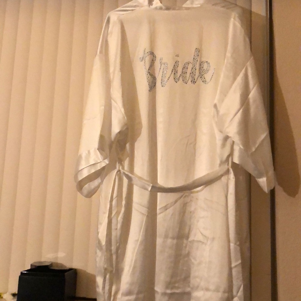 Victoria secret bridal robe